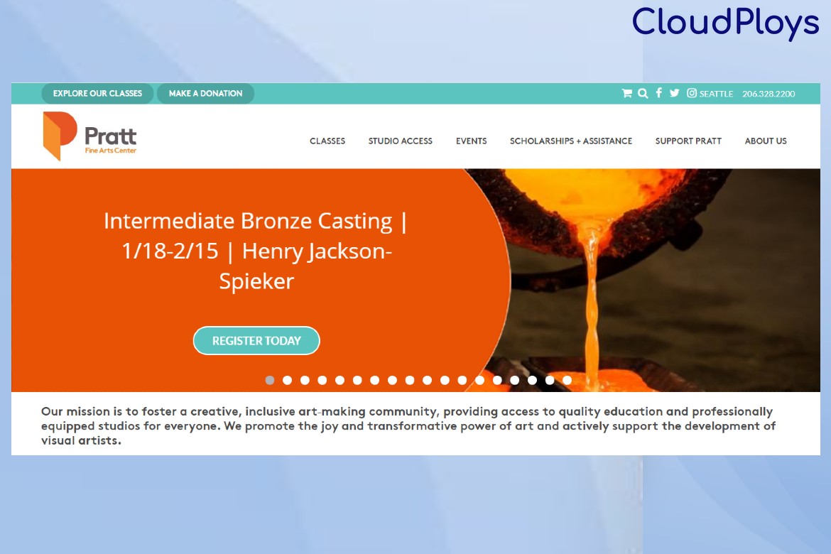 Fine Arts Center Website