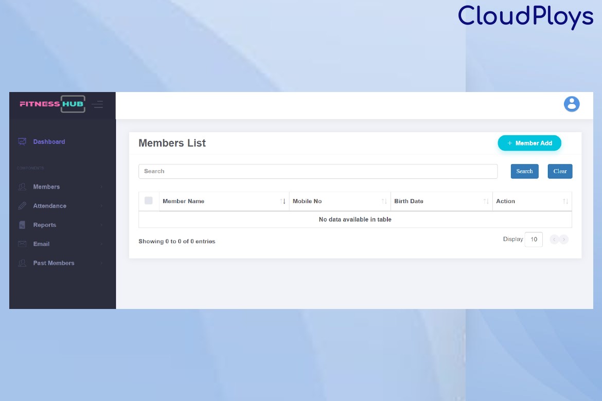 Gym Member Management Software & Website